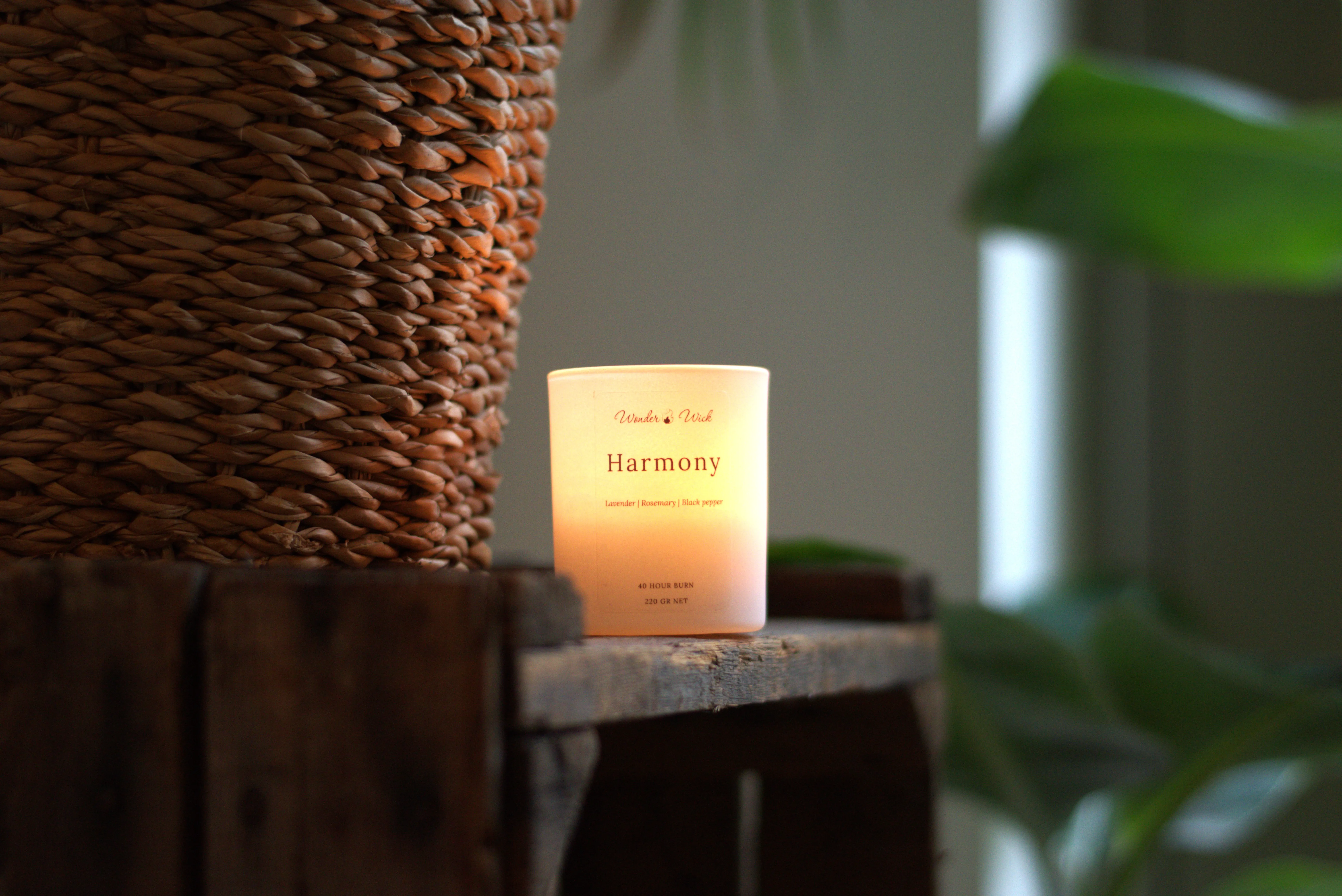 Harmony candle by Wonder Wick