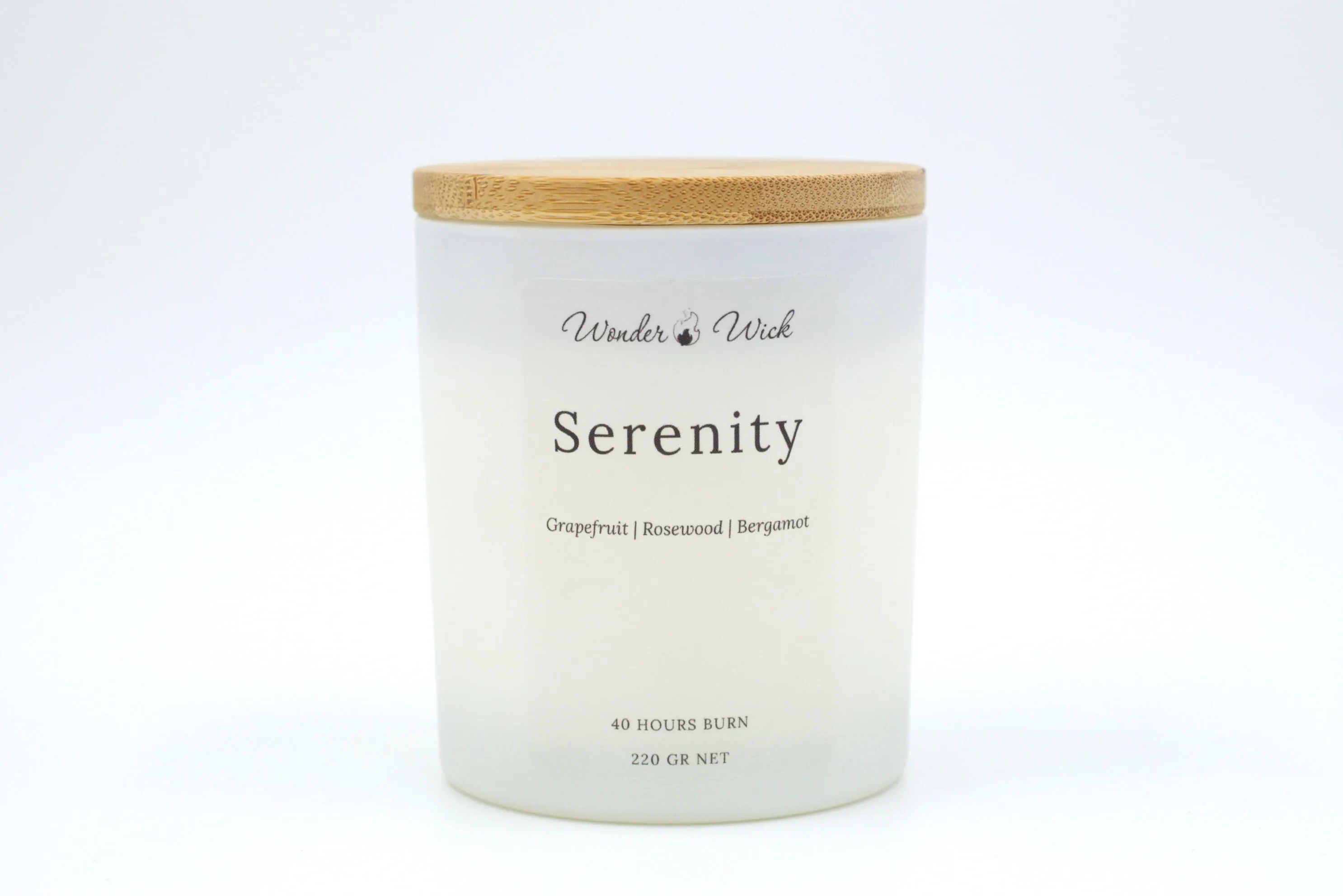 Serenity candle by Wonder Wick